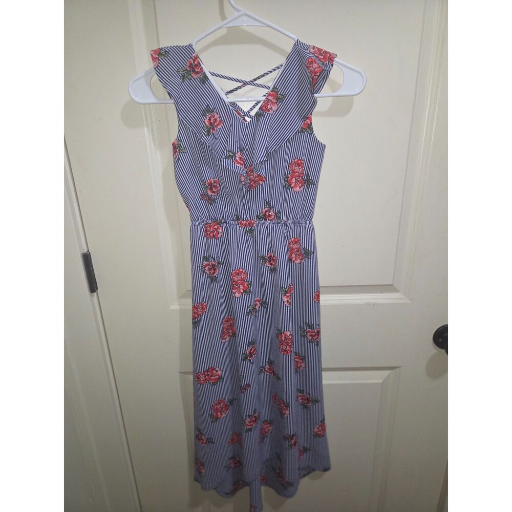 Monteau girl - size 8 cute girl dress - midi bottom of dress